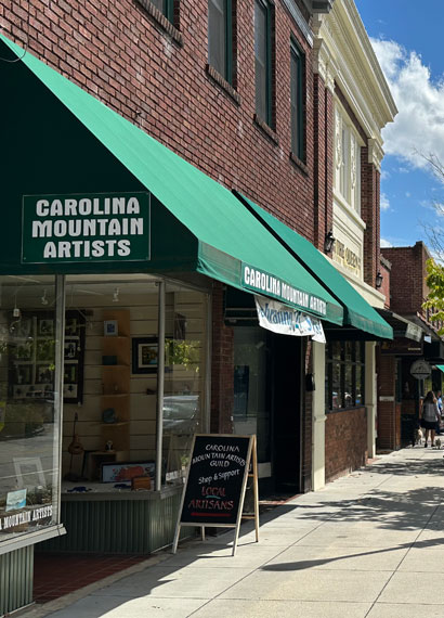 Carolina Mountain Artists storefront