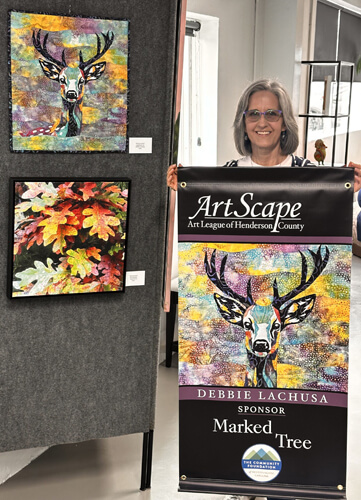 Debbie LaChusa, Fabric Collage Artist