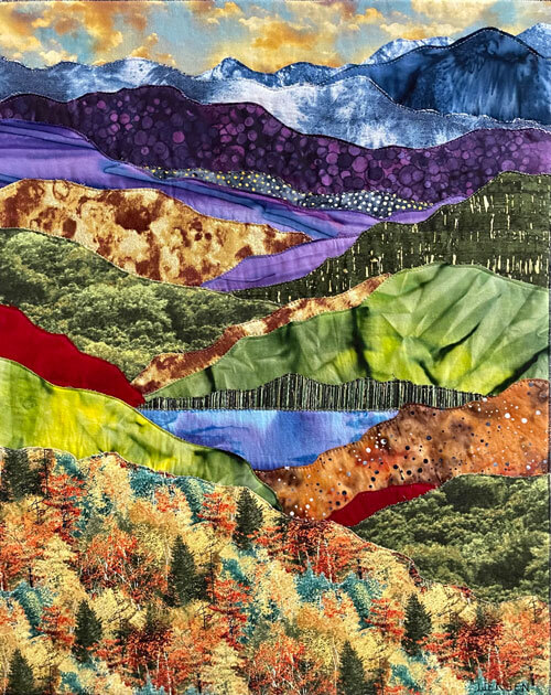 fall in the mountains