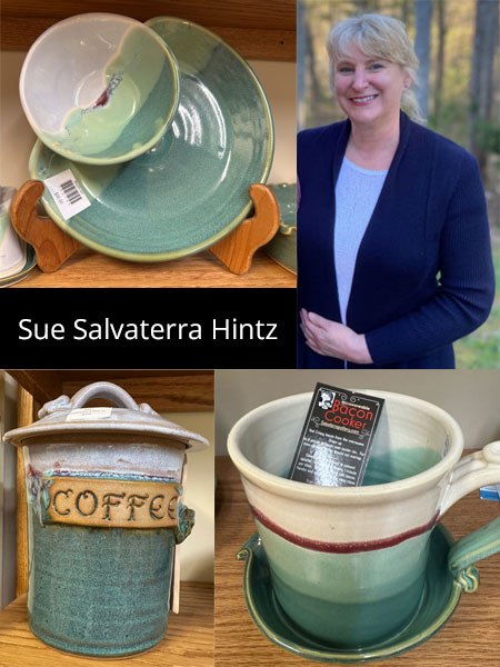 Sue Salvaterra Hintz pottery artist