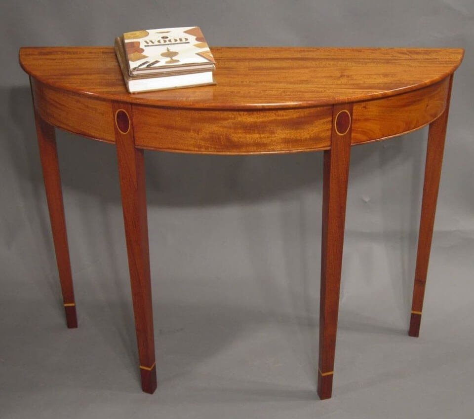 demilune table